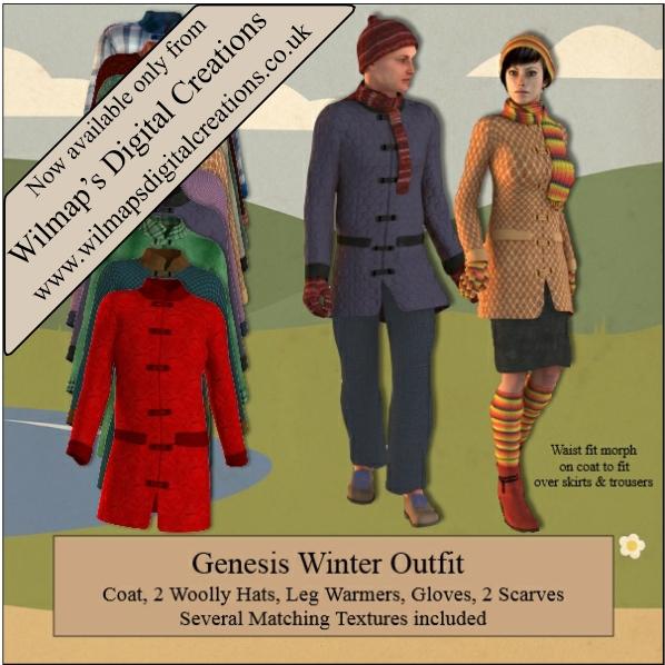 Genesis Winter Outfit - Coat Part 3