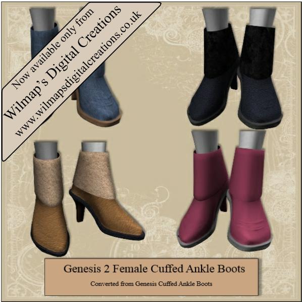 Genesis 2 Female Cuffed Ankle Boots