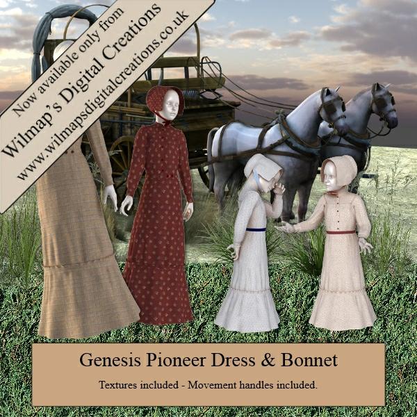 Genesis Pioneer Dress & Bonnet Part 1