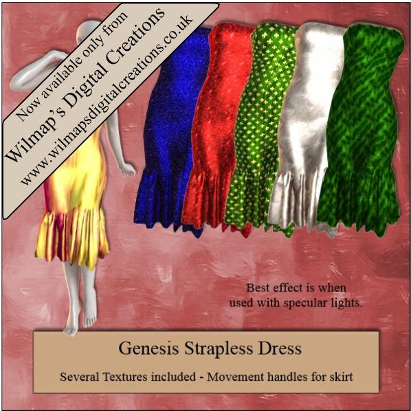 Genesis Strapless Dress