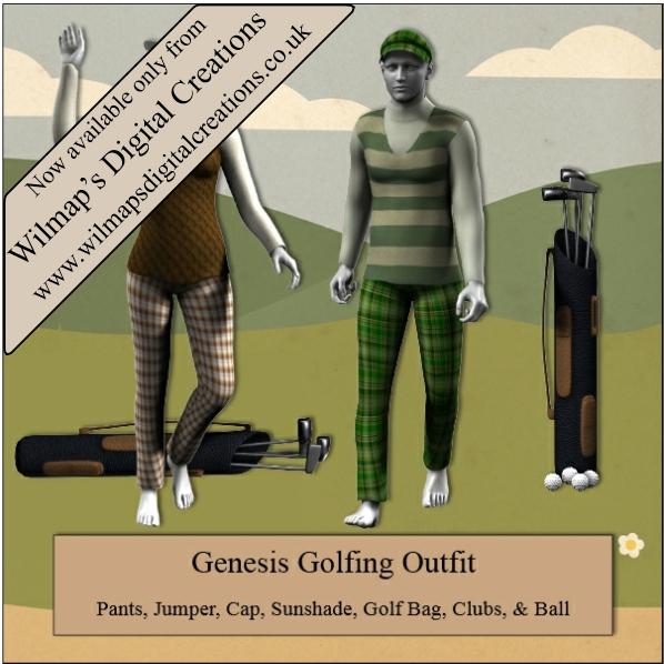 Genesis Golfing Outfit for DS4.5 and newer