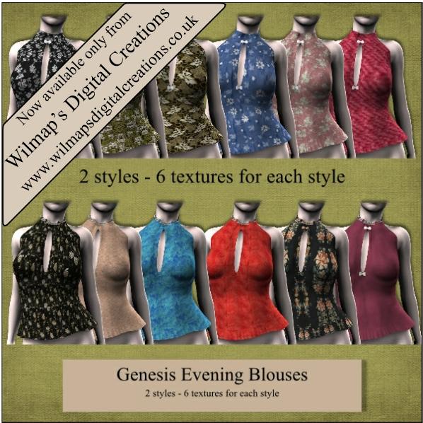 Genesis Evening Blouses