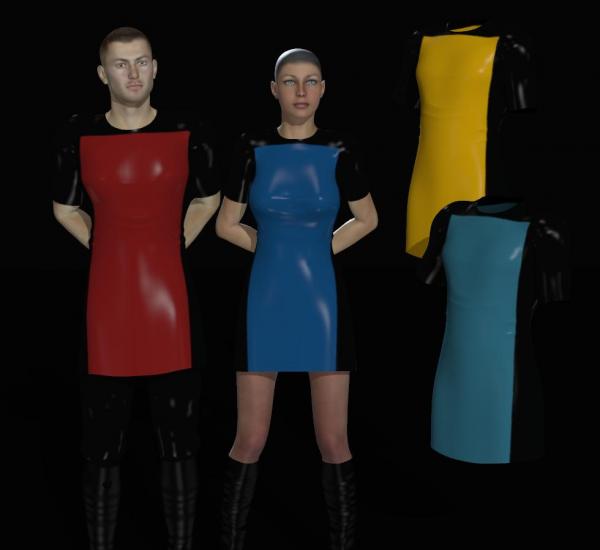 Star Trek TNGEra Skant and Dress M4 V4 UPG