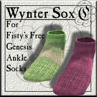 Wynter Sox for Fisty's free Genesis Ankle Socks