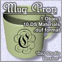 Coffee Cup/Mug Prop (Daz) *FIXED*