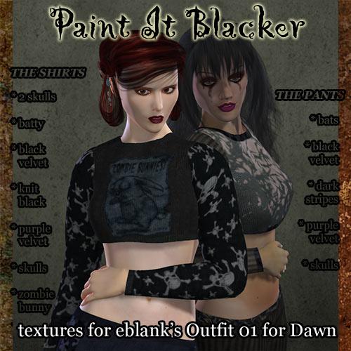 Paint It Blacker: Outfit 01
