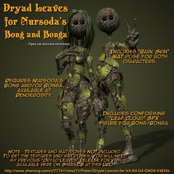 Dryad Leaves for Nursoda's Bong and Bonga