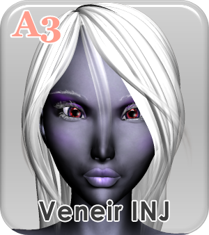 Aiko 3.0 Poser 6+ - Character Face: Veneir