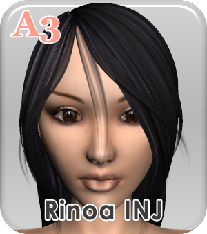 Aiko 3.0 Poser 6+ - Character Face: Rinoa