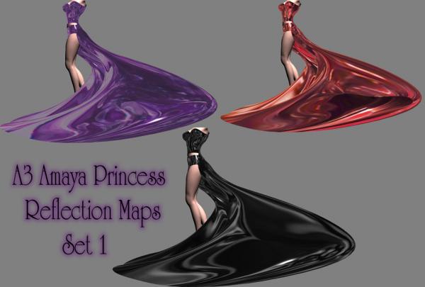 A3 amaya princess reflection maps set 1