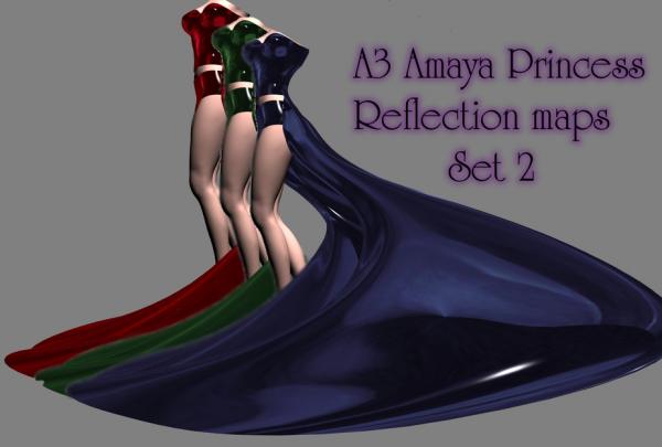 A3 amaya princess reflection maps set 2