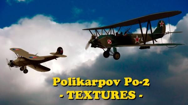 Textures for Polikarpv Po-2
