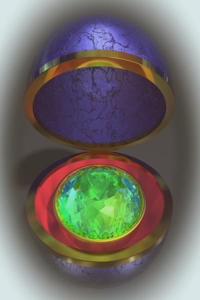 Faberge Egg with GEM