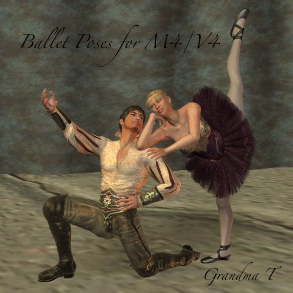 Ballet Poses for M4/V4 by Grandma T