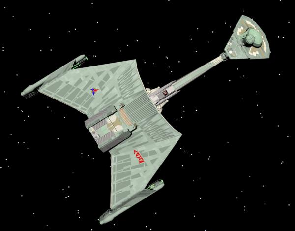 Klingon K&#039;tinga class spaceship