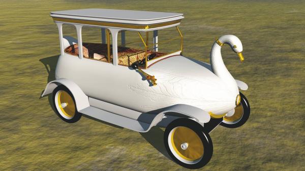 Maharaja Swan Car