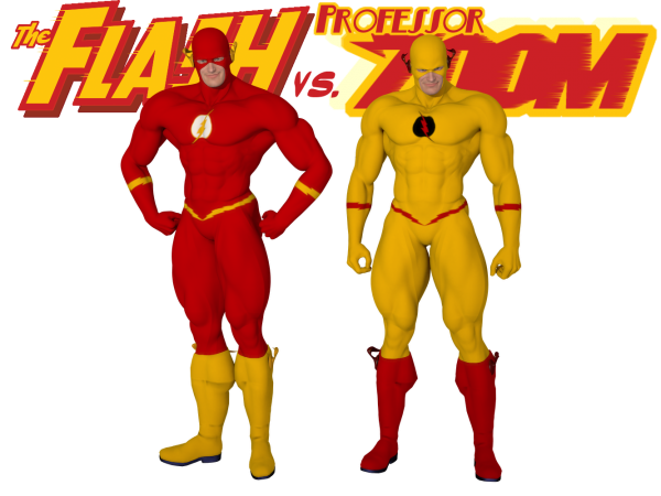 Flash and Professor Zoom for Genesis Super Suit