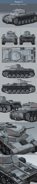 Sd.Kfz.121. Pzkfw II Aufs C &quot;Panzer I