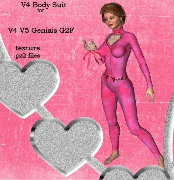 V4 BodySuit Valentine texture