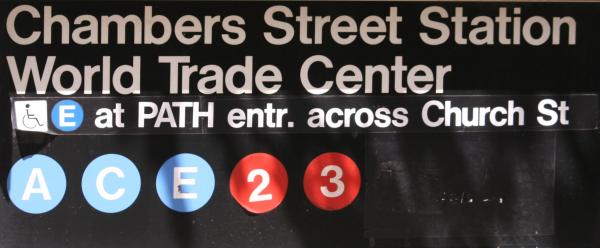 WTC Subway sign 2