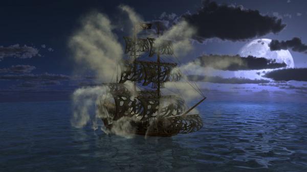 Ghost Pirate Ship