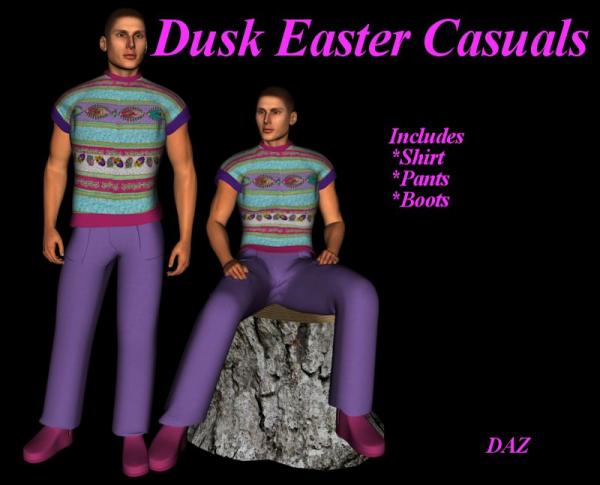 Easter Casuals for Dusk (DAZ)