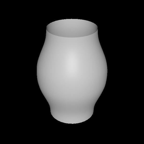 Zdg Worped Can Open, Shader test vase.