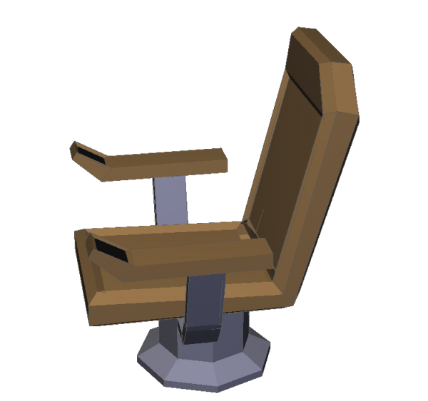 Simple command chair
