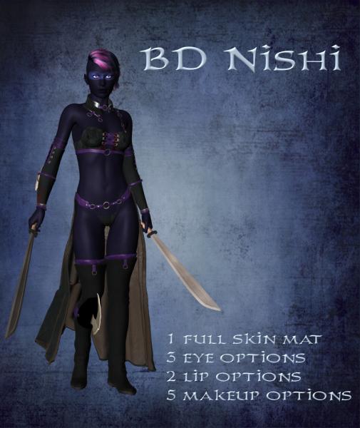 BD Nishi for materials for V4 and Genesis 1