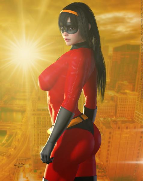 The Incredible Violet Parr (Sunset City)