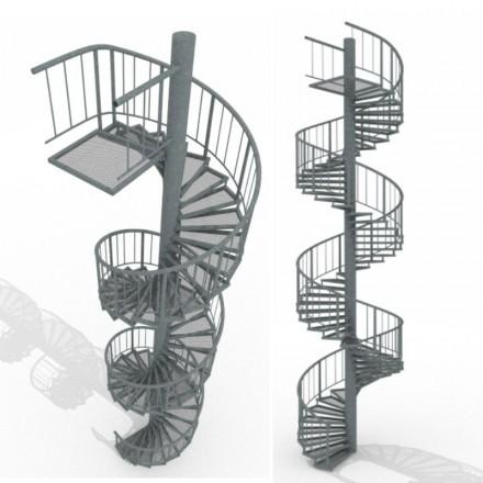 Aluminum Spiral Staircases