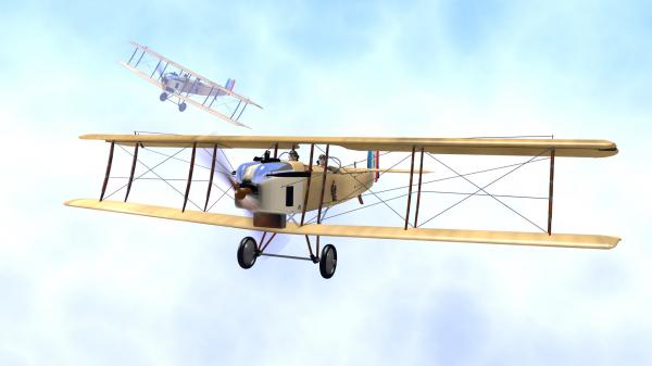 French WWI Plane Dorand AR1