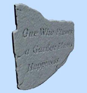 Jeremy's Garden Stone