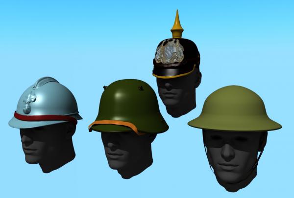 WWI Helmets