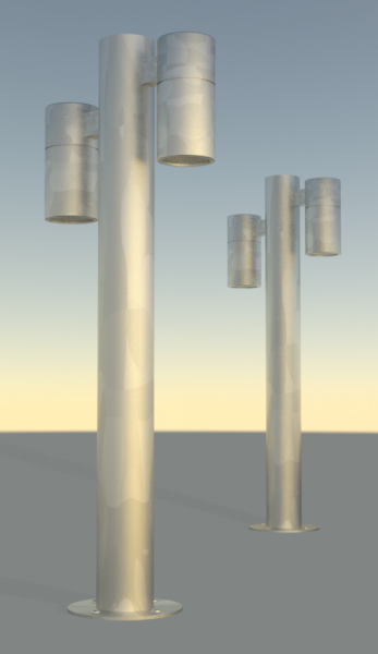 Modern Lamp Post 1