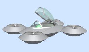 Aircar - Canopy Open
