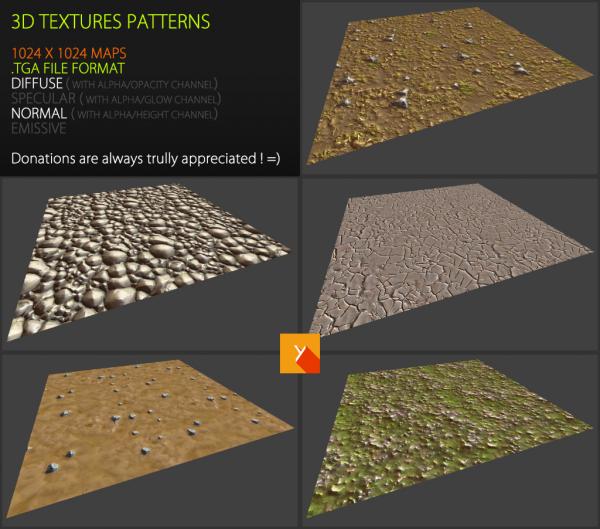 Free Textures Pack 64