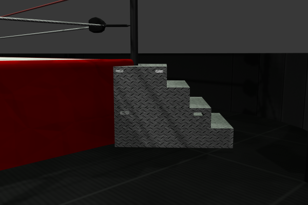 Ringside Steps for Dex&#039;s Wrestling Set
