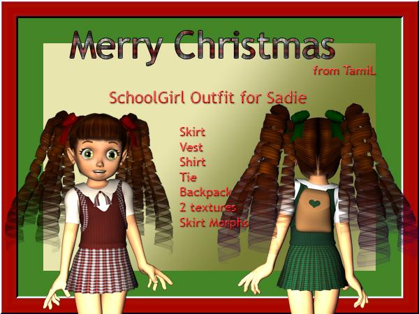 TamiL Sadie SchoolGirl Outfit