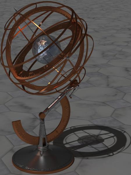 armillary for Poser 11 Superfly