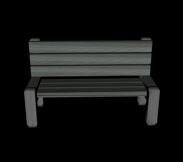 Strip Mall Props (benches)