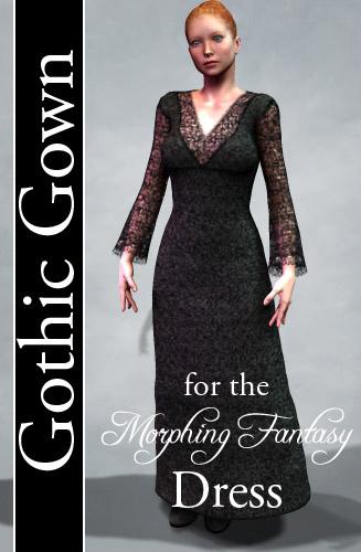 Gothic Dress for Morphing Fantasy Dress