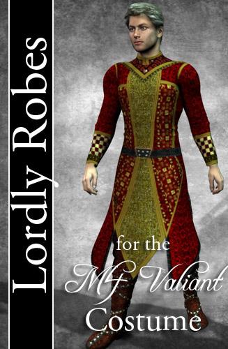 Lordly Robe Textures for M4 Valiant Costume