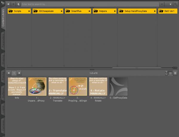 DAZ Studio SmartPlus Prop Helper Scripts Rel3 Ver1