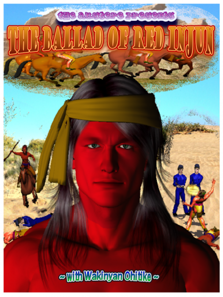 Austere comics - the Ballad of Red Injun