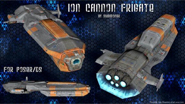 Summoner&#039;s Ion Cannon Frigate ( Fan Art )