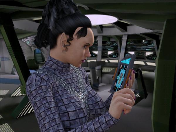 [Free Prop] Romulan PADD for Daz and Poser