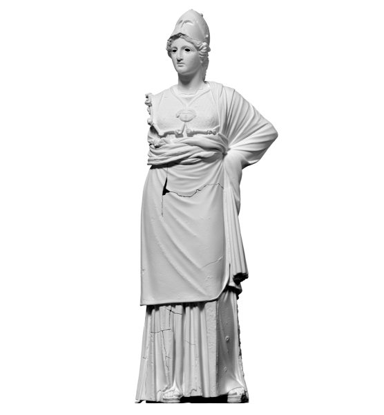 3D scan of Athena (Minerva of Arezzo)