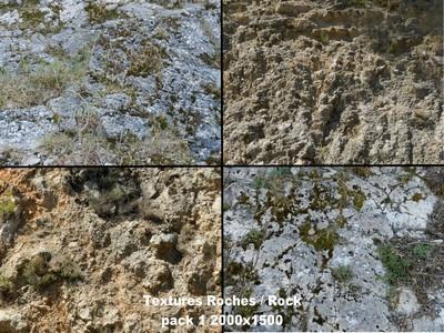 textures Roches / Rock pack 1- 2000x1500