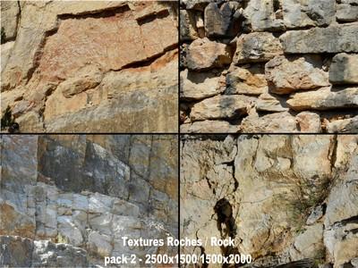 textures Roches / Rock pack 2- 2000x1500/1500x2000